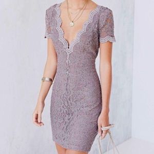 Kimchi Blue Scallop Dress XS